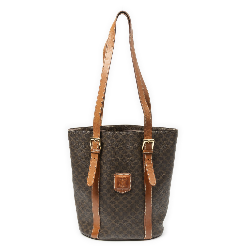 Celine Vintage Tall Bucket Tote